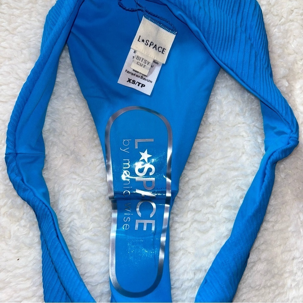 L*Space Cabana Bitsy Cut Bikini Bottoms XS NEW - Picture 3 of 4